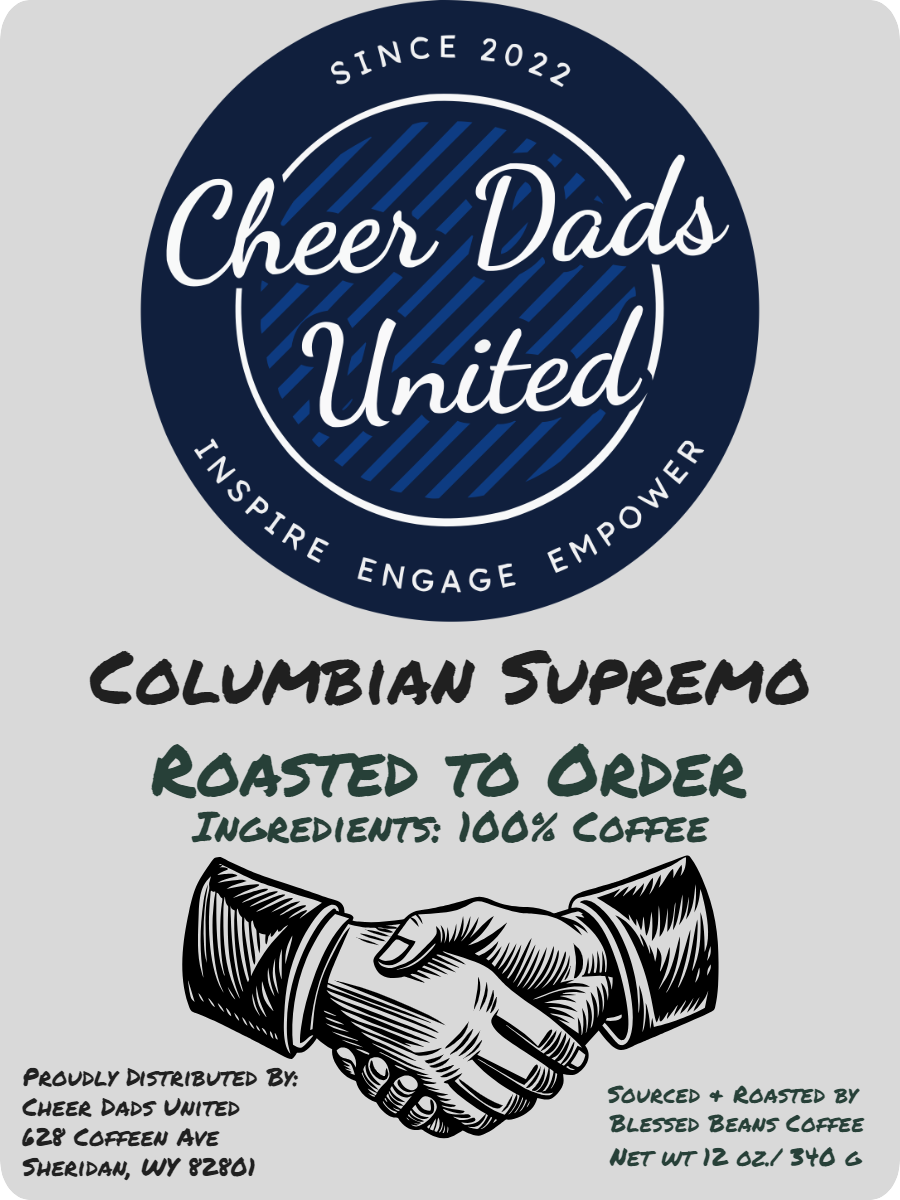 Cheer Dads Columbian Supremo