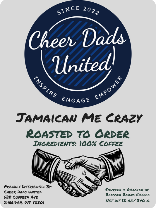 Cheer Dads Jamaican Me Crazy