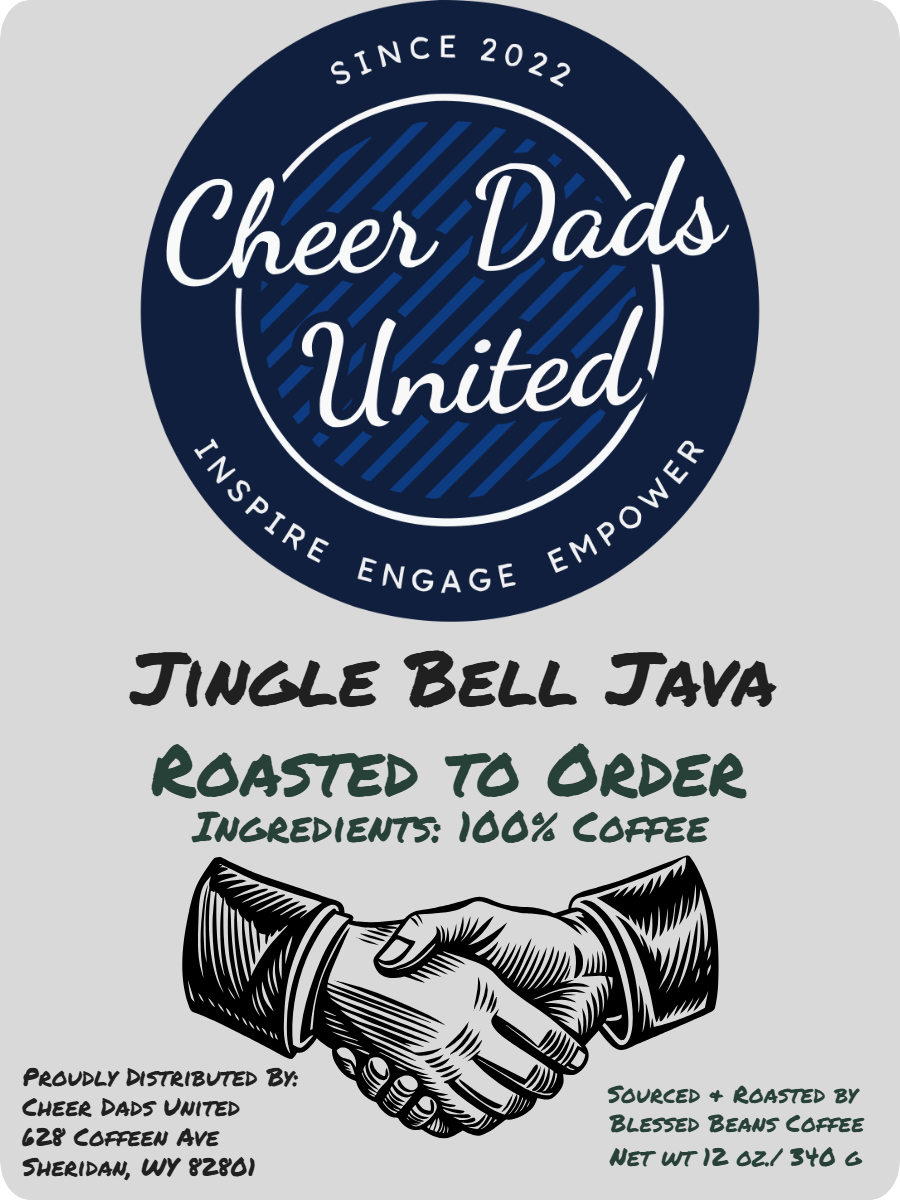 Cheer Dads Jingle Bell Java