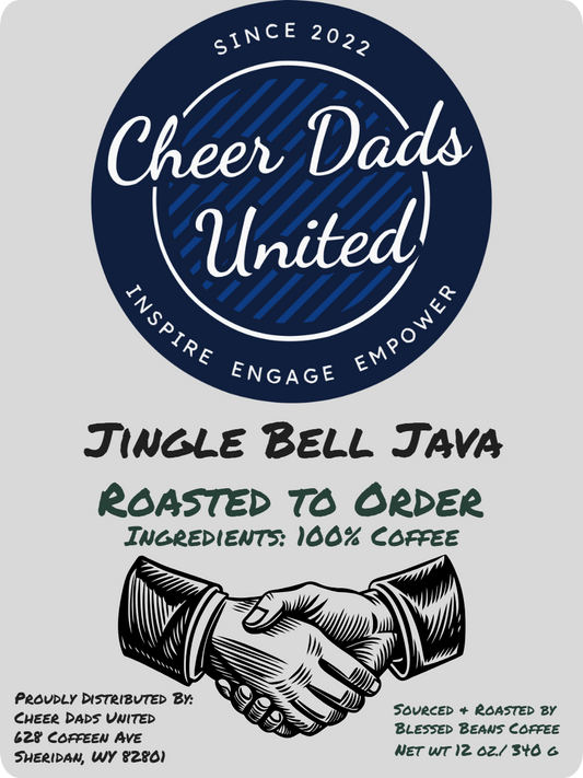 Cheer Dads Jingle Bell Java