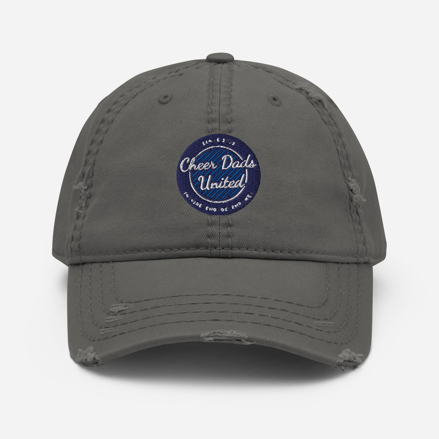 Cheer Dads United Logo Distressed Hat