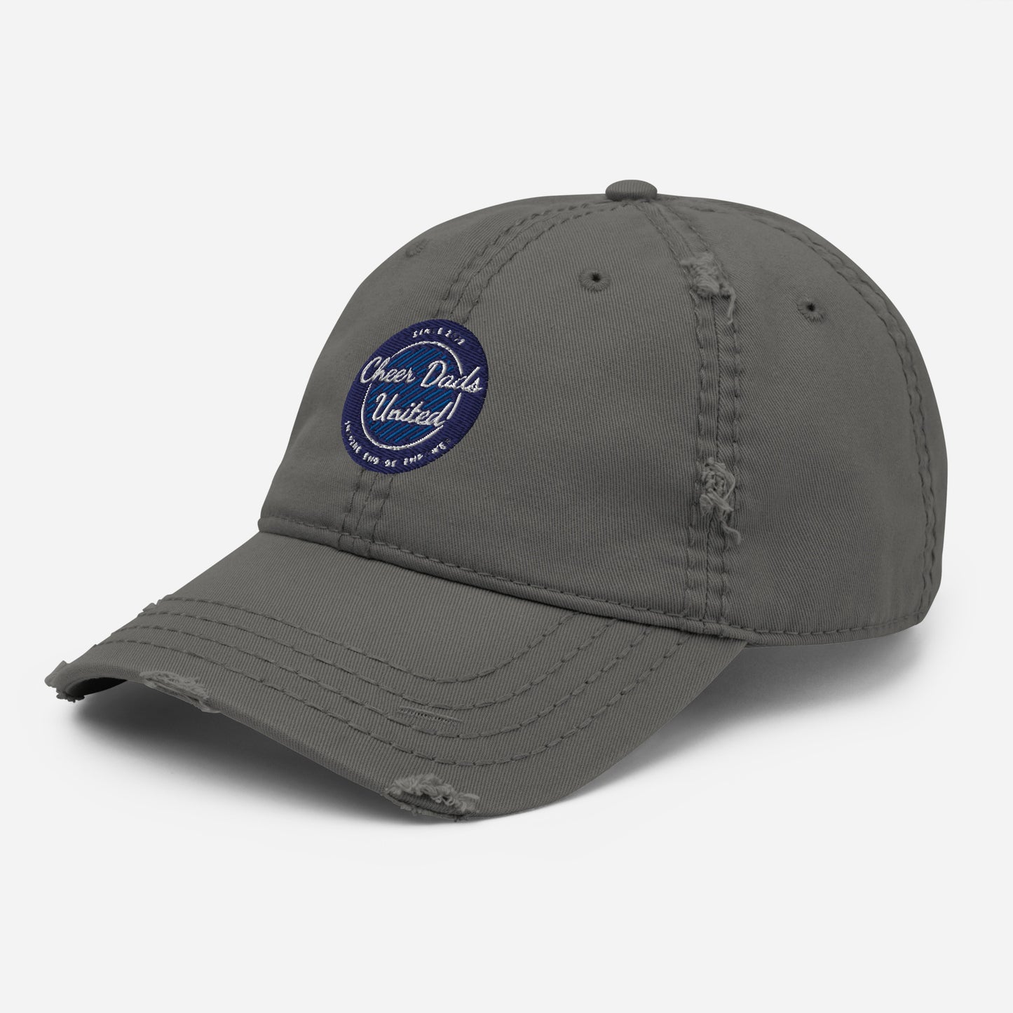 Cheer Dads United Logo Distressed Hat