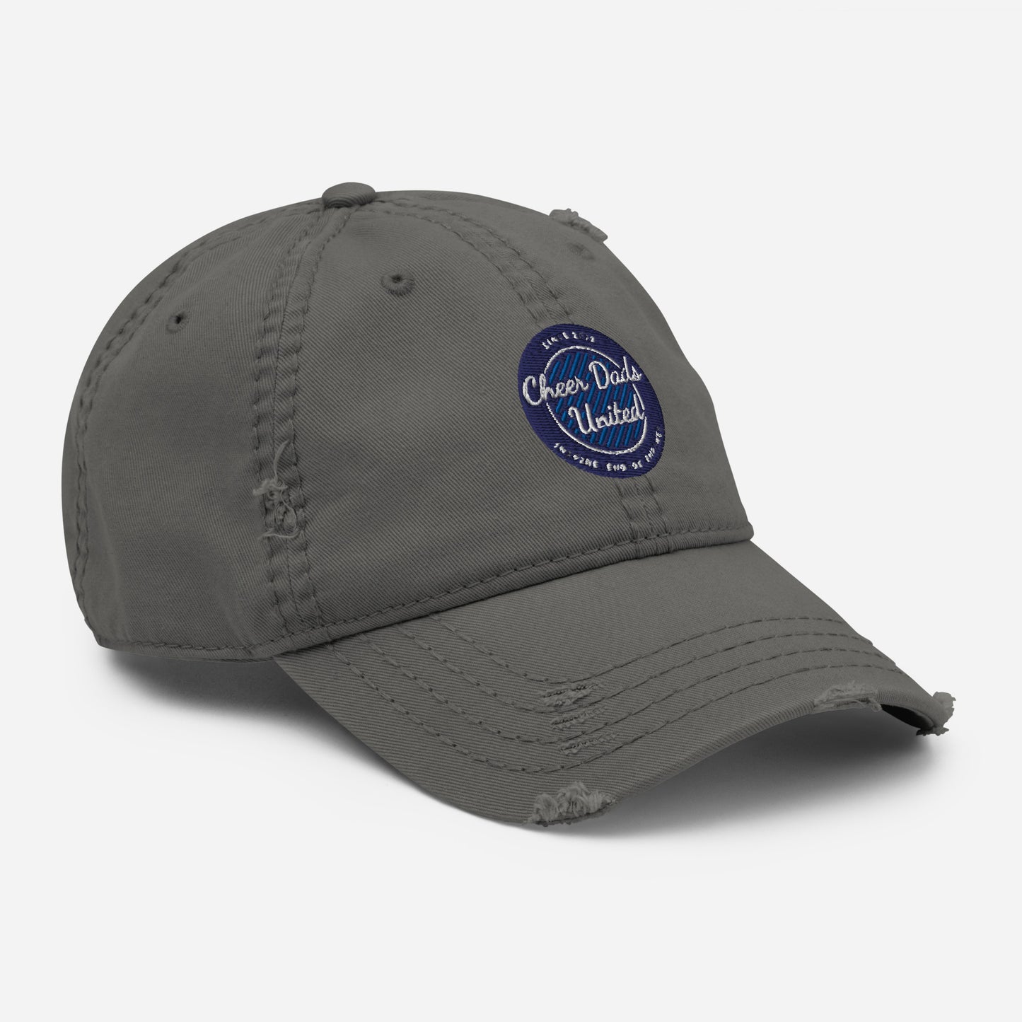 Cheer Dads United Logo Distressed Hat