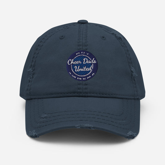 Cheer Dads United Logo Distressed Hat