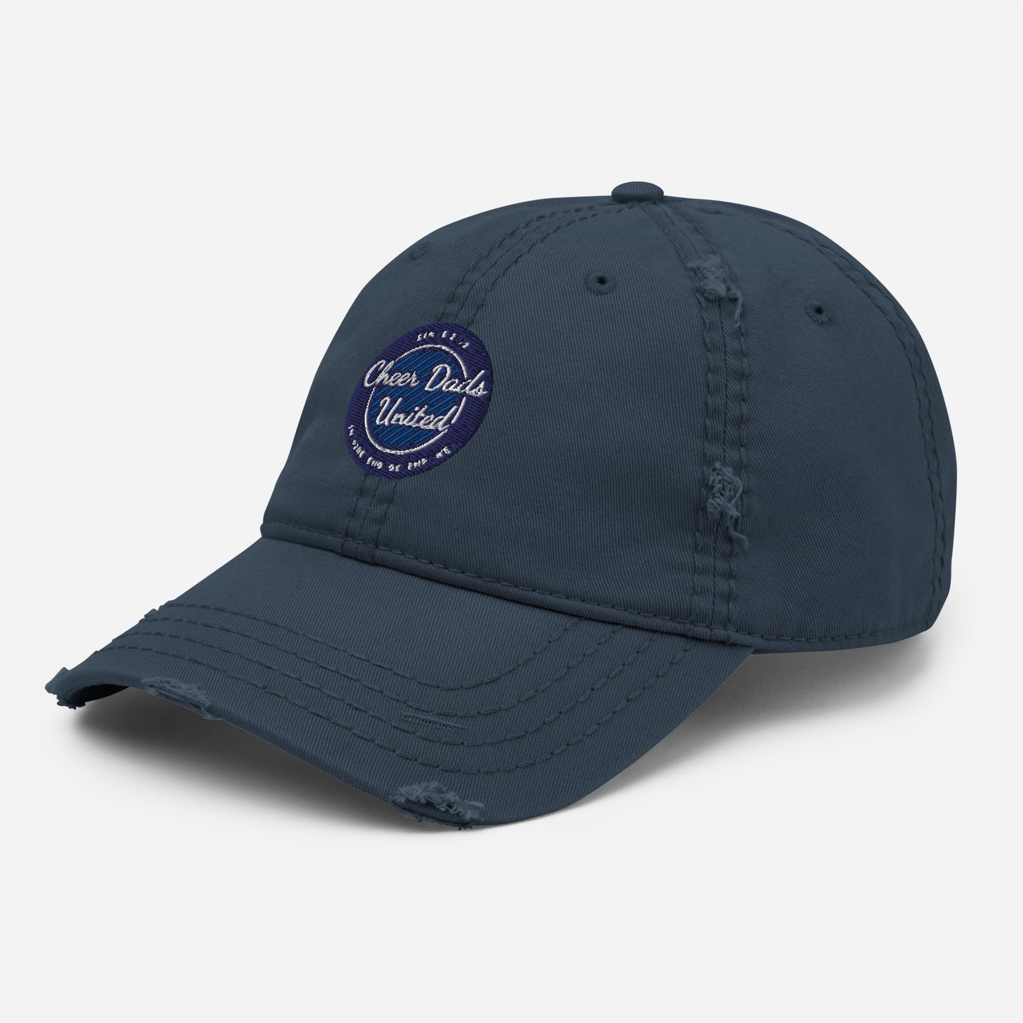 Cheer Dads United Logo Distressed Hat