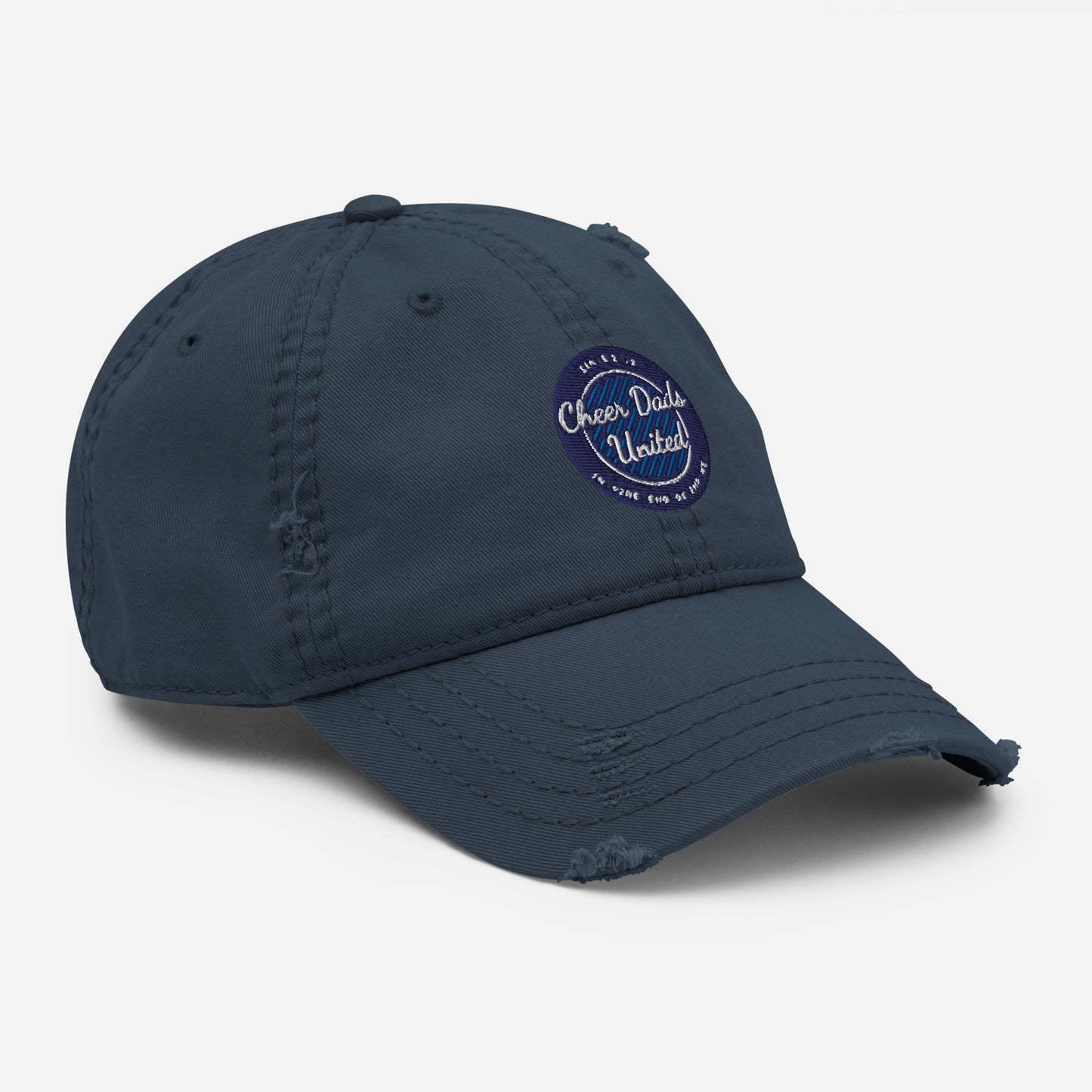 Cheer Dads United Logo Distressed Hat