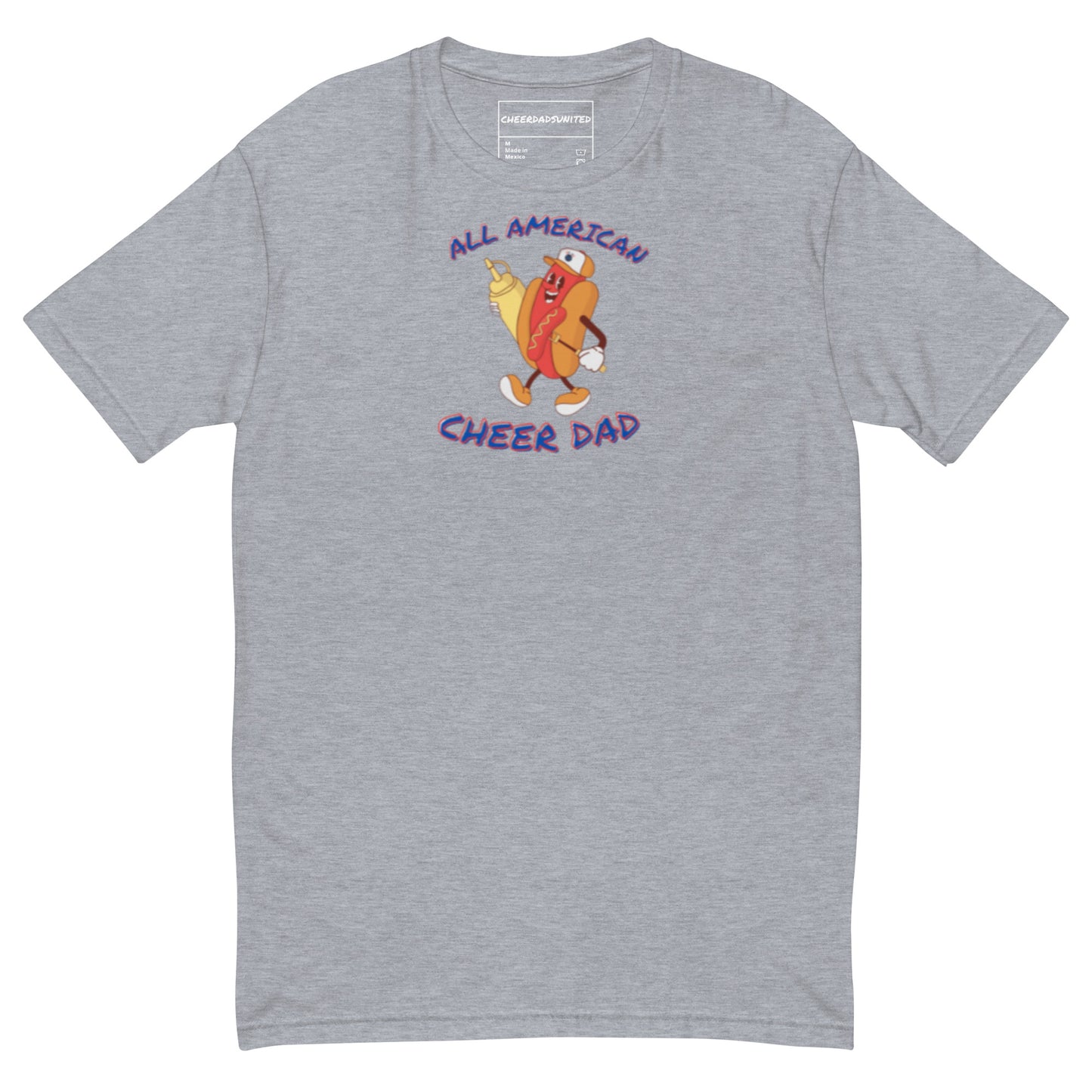 All American Cheer Dad Fitted T-Shirt