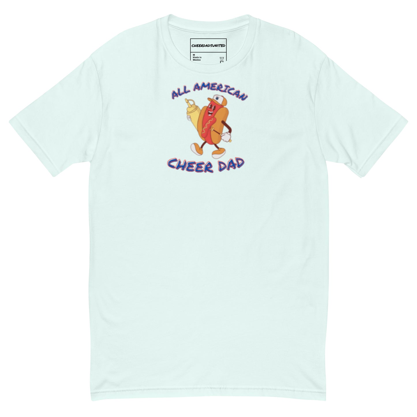 All American Cheer Dad Fitted T-Shirt