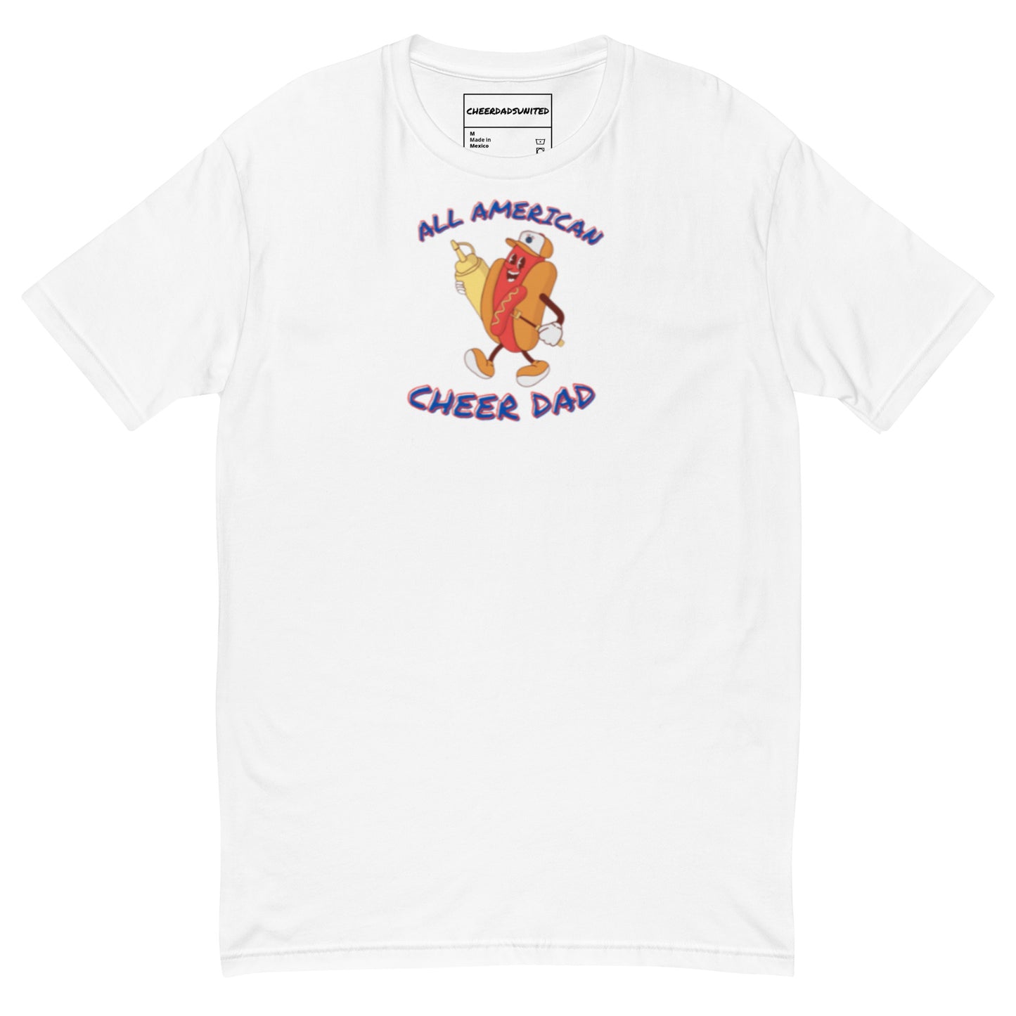 All American Cheer Dad Fitted T-Shirt