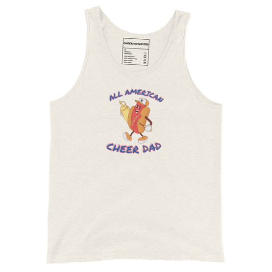 All American Cheer Dad Tank Top