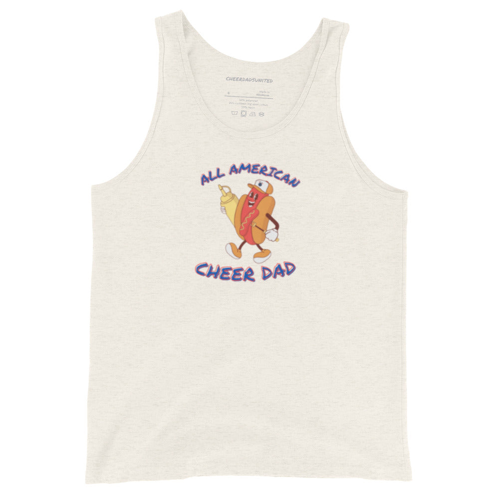 All American Cheer Dad Tank Top