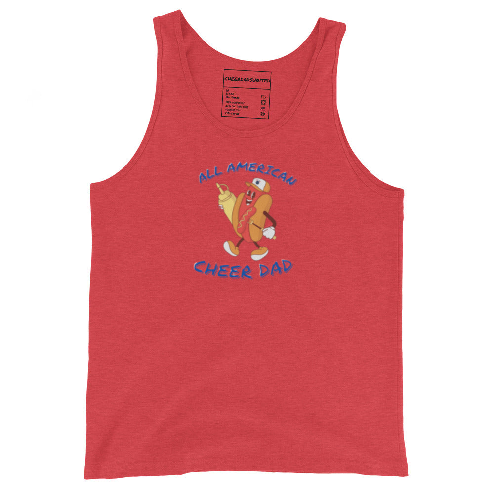 All American Cheer Dad Tank Top