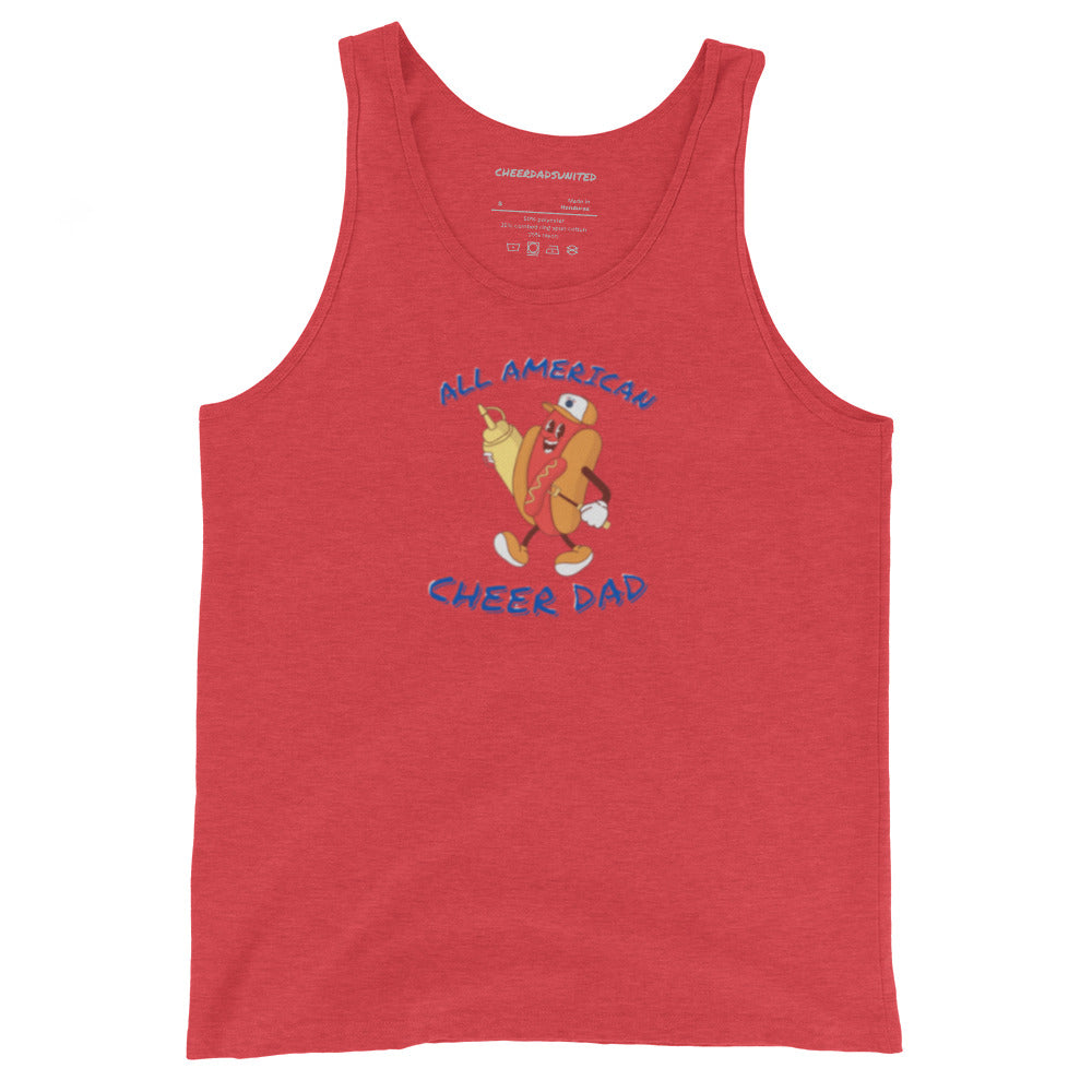 All American Cheer Dad Tank Top