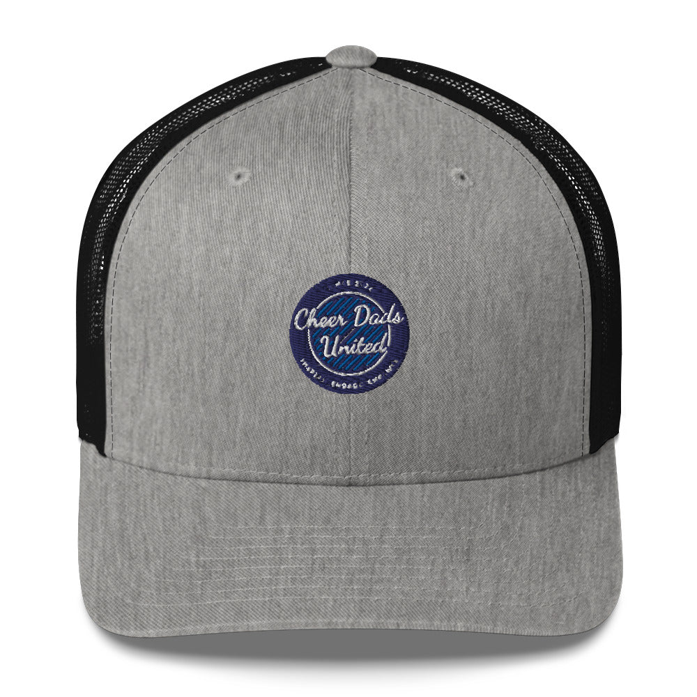 Cheer Dads United Logo Retro Trucker