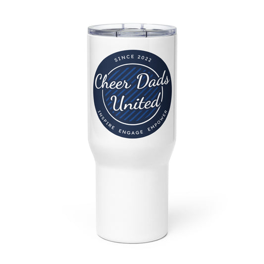 Cheer Dads United Travel Mug with Handle