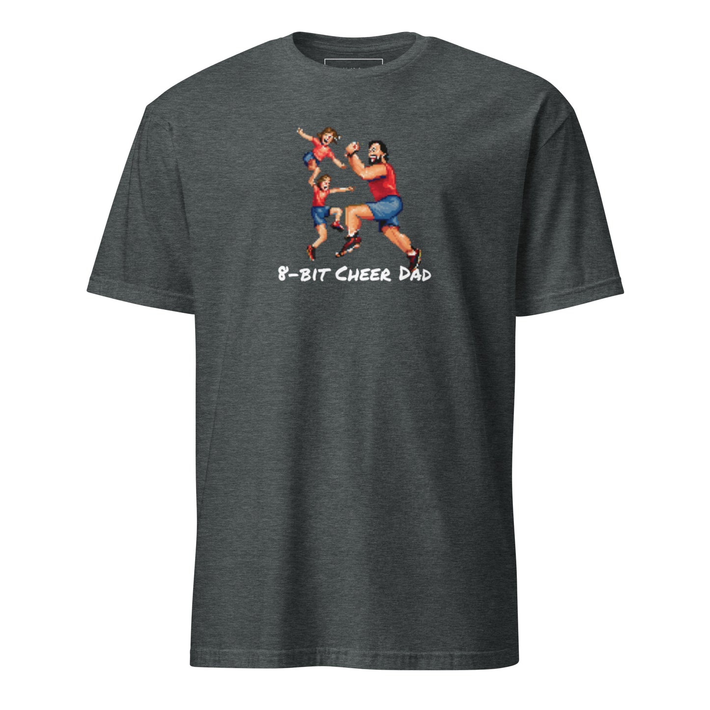 8-bit Cheer Dad T-Shirt