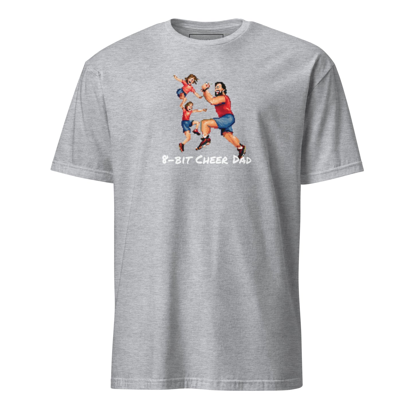 8-bit Cheer Dad T-Shirt