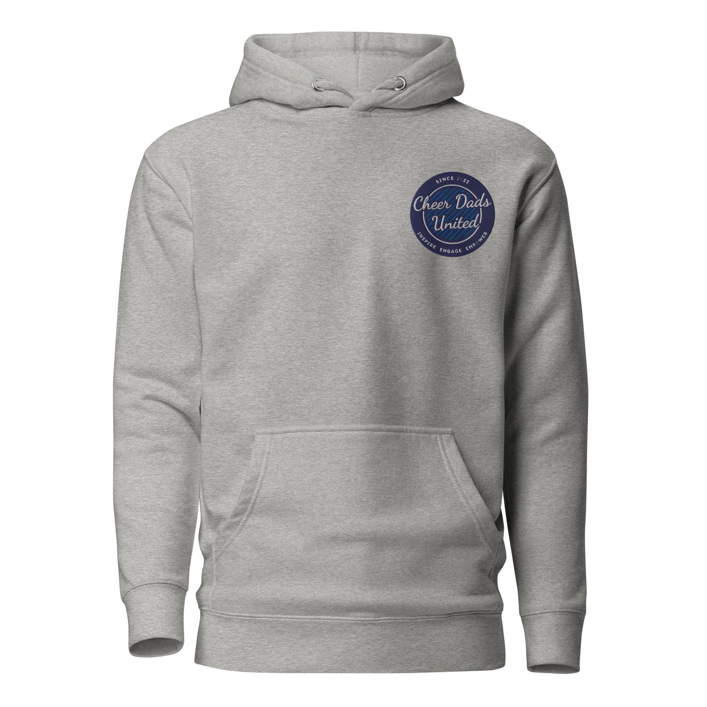 Cheer Dads United Embroidered Logo Hoodie