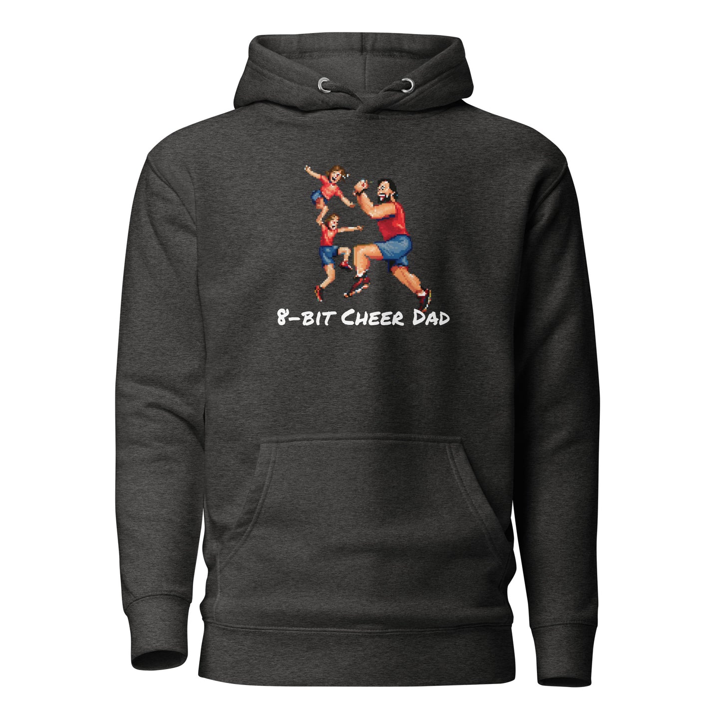 8-bit Cheer Dad Hoodie