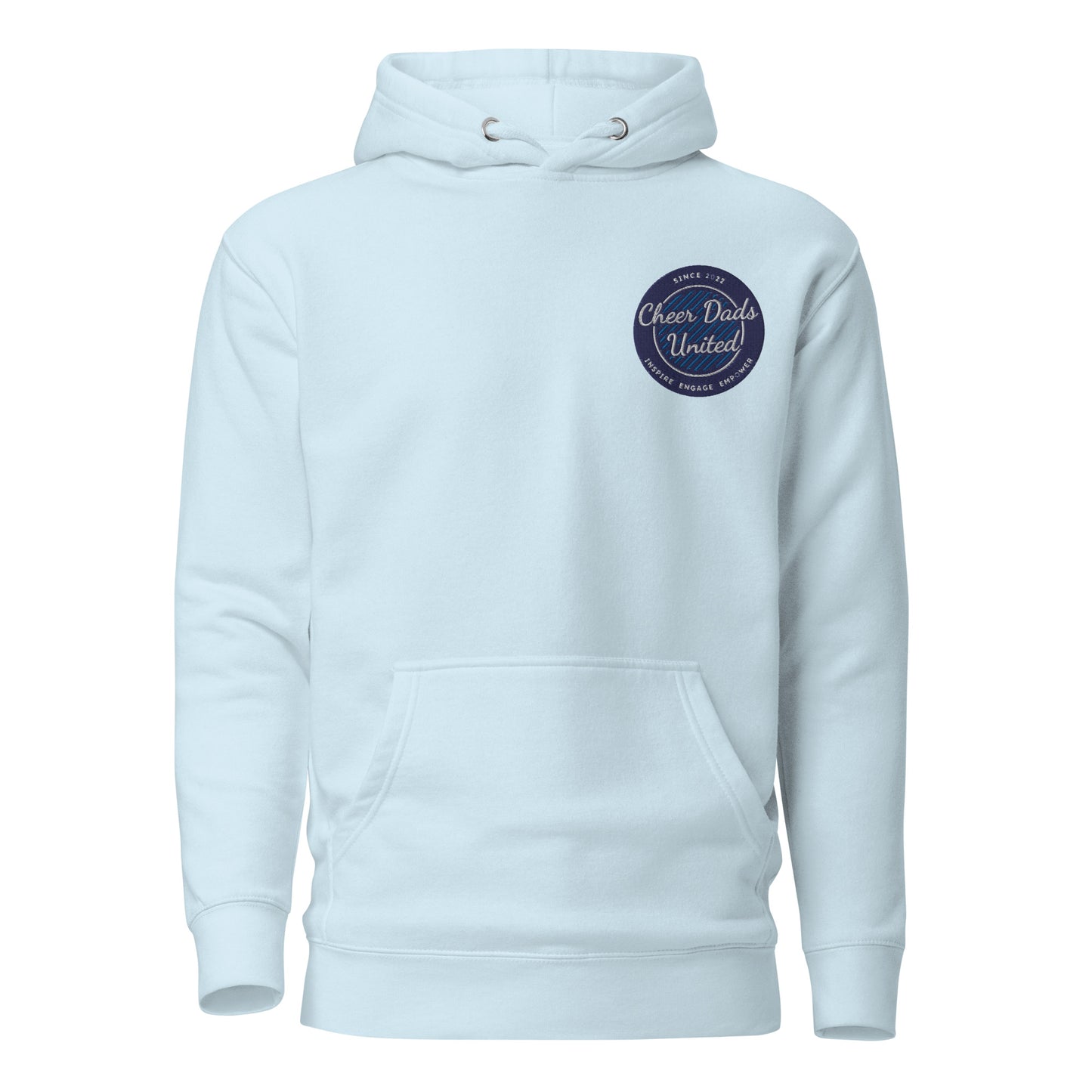 Cheer Dads United Embroidered Logo Hoodie