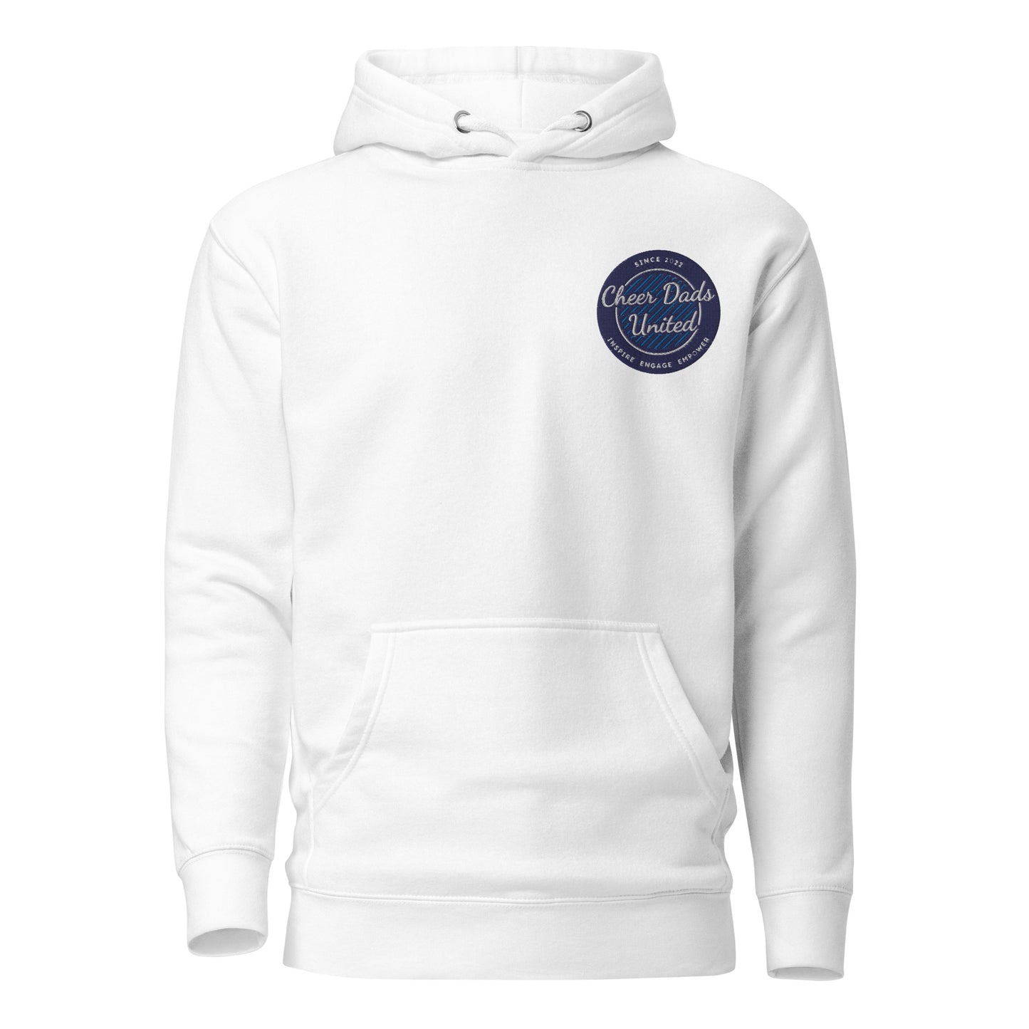 Cheer Dads United Embroidered Logo Hoodie