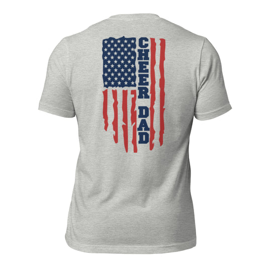 Cheer Dad Flag T-Shirt