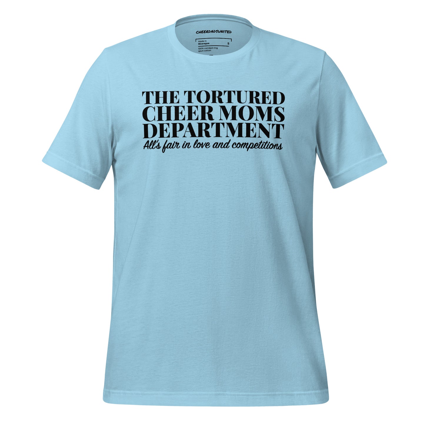 Tortured Cheer Moms Dept T-Shirt